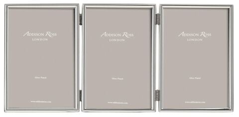 4x6 Trbl Fine Silver Frame