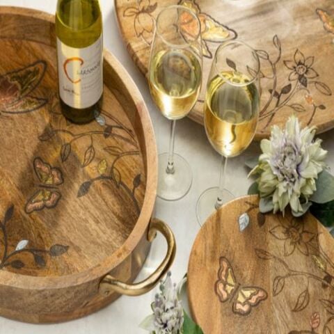 Butterfly trivet.