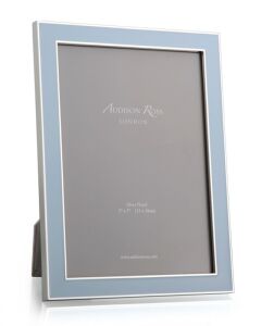 Pudra Mavisi ve Silver Fotoğraf Çerçevesi 13 × 18 cm