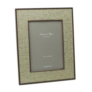 Yosun Yeşili Rattan Fotoğraf Çerçevesi 13 × 18 cm