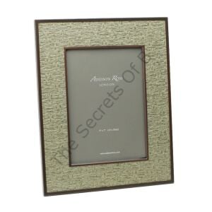 Yosun Yeşili Rattan Fotoğraf Çerçevesi 13 × 18 cm