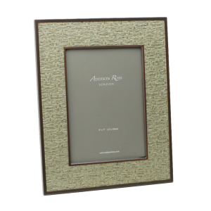 5x7 Faux Moss Rattan Frame