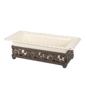 Stonewr Loaf Dish Metal Base