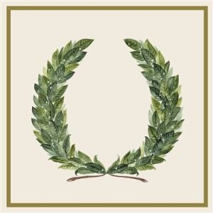 Laurel Wreath Cocktail Napkin - pack of 20