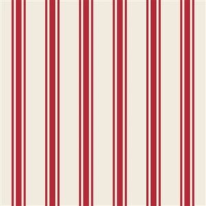 Kırmızı Linen Stripe Kokteyl Peçetesi 20li Paket