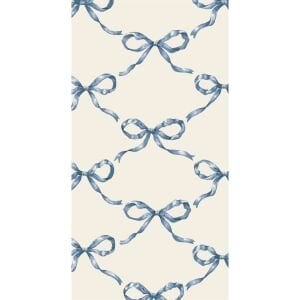 Heirloom Blue Bow Guest Napkin - Pack of 16