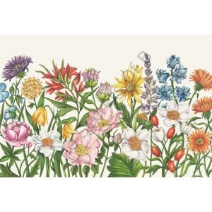Wildflower Meadow Kağıt Amerikan Servis 18li Blok