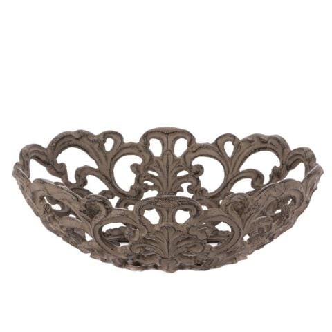 Acanthus Metal Decor Bowl
