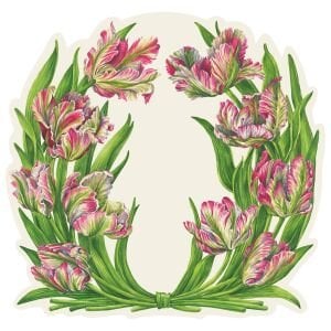 Die-cut Parrot Tulip Placemat - 12 sheets