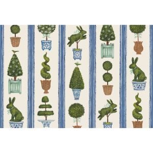 Spring Topiary Placemat - Pad of 18 Sheets
