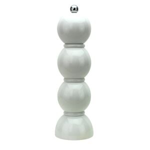 24cm Bobbin Beyaz Tuz ve Karabiber Değirmeni