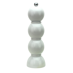 24cm Bobbin Beyaz Tuz ve Karabiber Değirmeni