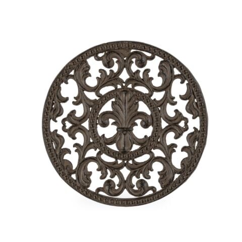 Acanthus Metal Trivet - Round