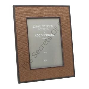 Badem Tonu Rattan Fotoğraf Çerçevesi 13 × 18 cm