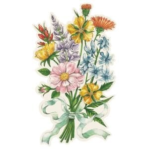 Wildflower Bouquet Table Accent - Pack of 12
