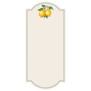 Lemon Masa Kartı 12li Paket