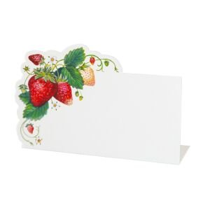 Strawberries Place Card - Pack of 12