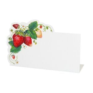 Strawberries Place Card Pack Of 12