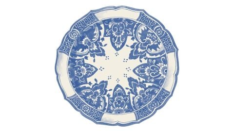 Die Cut China Blue Placemat - 12 Sheets