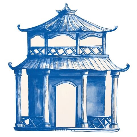 Die Cut Pagoda Placemat - 12 Sheets