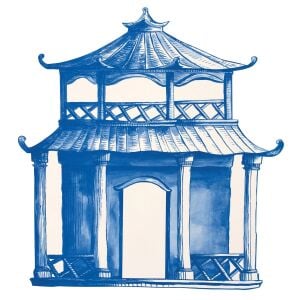 Die Cut Pagoda Placemat - 12 Sheets
