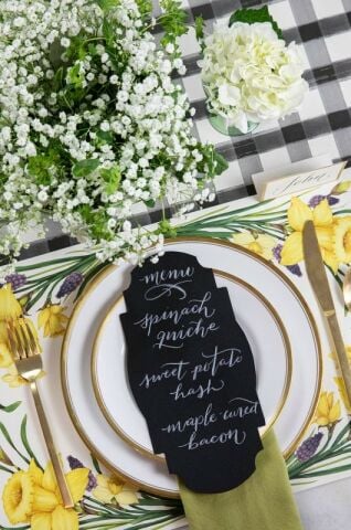 Daffodil Placemat - 24 Sheets