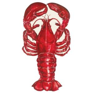 Die Cut Lobster Placemat - 12 sheets