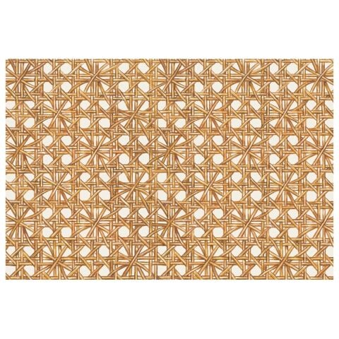 Rattan Weave Placemat - pad of 24