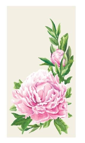 Peony Guest Napkin - pack of 16