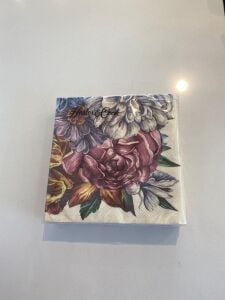 Dutch Floral Cocktail Napkin - pack of 20