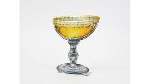 Champagne Kadehi Coupe Masa Kartı 12li Paket