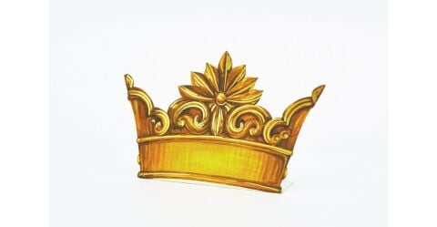 Crown Place Card - pack of 12