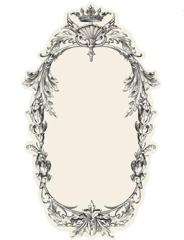 Flourish Frame Table Accent - pack of 12