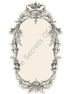 Flourish Frame Masa Dekoru 12li Paket