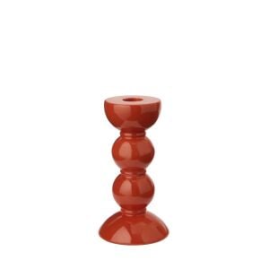 Bobbin Turuncu Dekoratif Şamdan