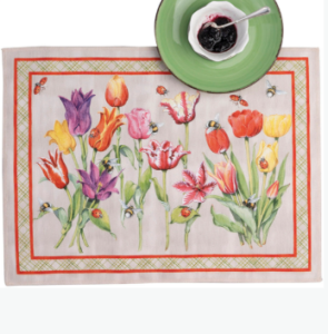 TULI SET 2 PLACEMATS