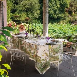 BUNNY GARDEN TABLECLOTH