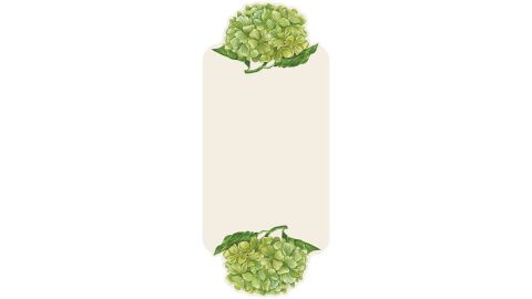 Hydrangea Table Card