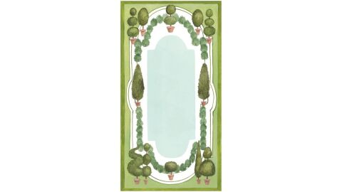 Topiary Garden Table Card