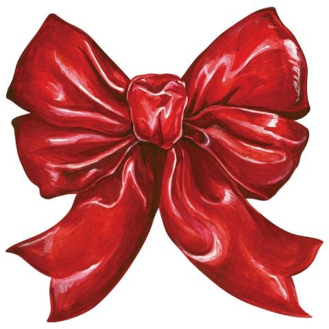Die-cut Bow Placemat - 12 Sheets