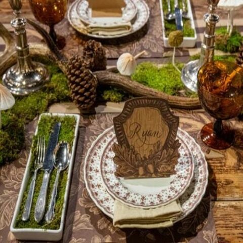 Oak Crest Place Card - Pack of 12