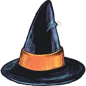 Witch Hat Masa Dekoru 12li Paket