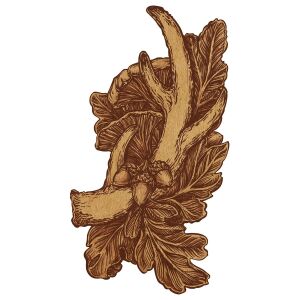 Antler Table Accent Pack Of 12