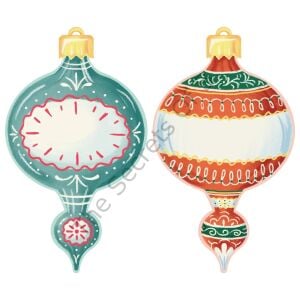 Ornaments Masa Dekoru 12li Paket