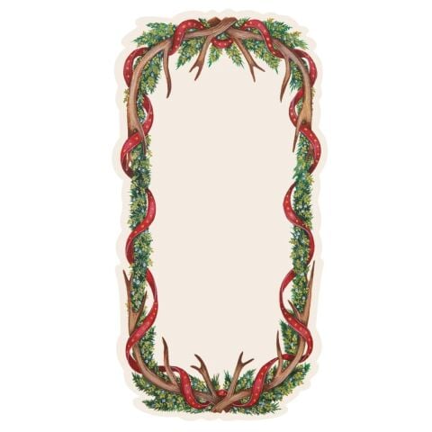 Antler Garland Table Card - Pack of 12