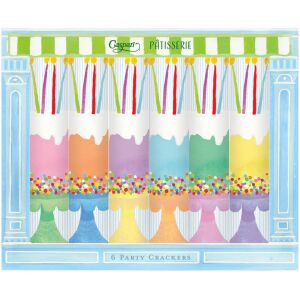 Cake Frosting 10'' Party Crackers-6 per box
