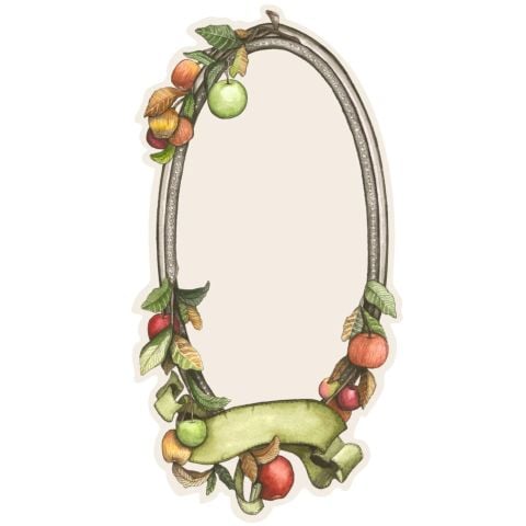 Heirloom Apples Table Card - Pack of 12