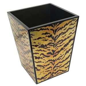 Tigre Golden Bamboo Edge Lacquer Vanity Tray