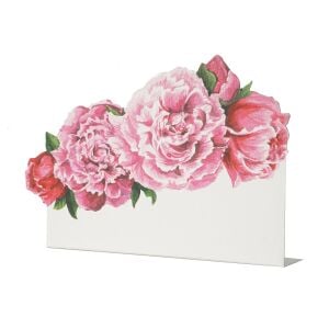 Peony Place Card - Pack Of 12