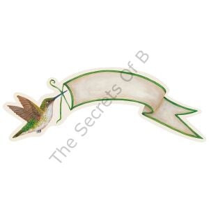 Hummingbird Banner Masa Dekoru 12li Paket